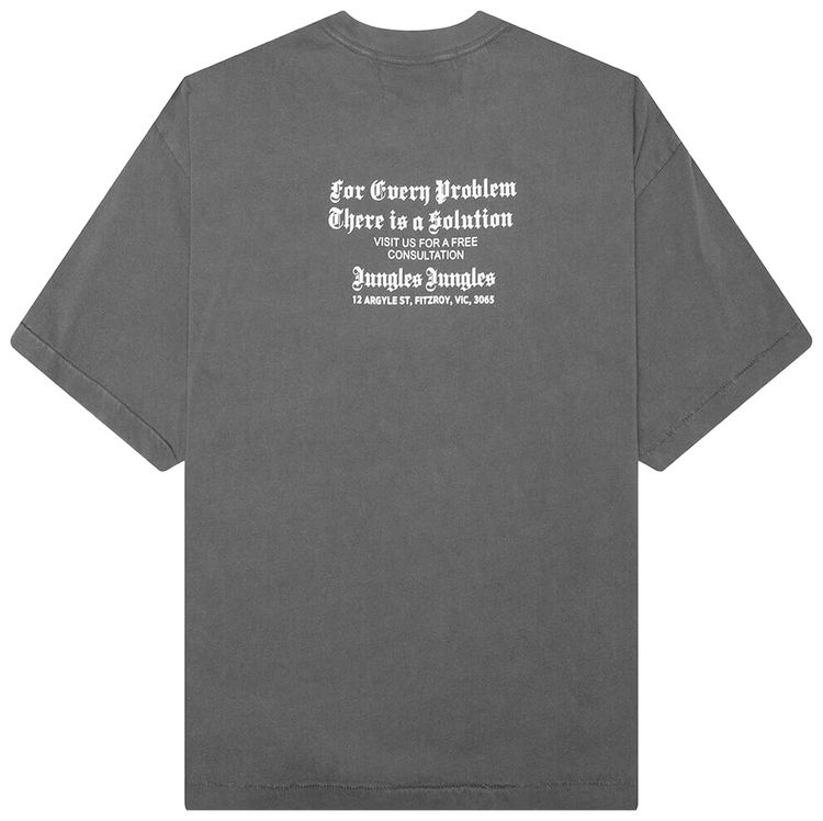 Jungles For Every Problem Short Sleeve Tee Vintage Blue