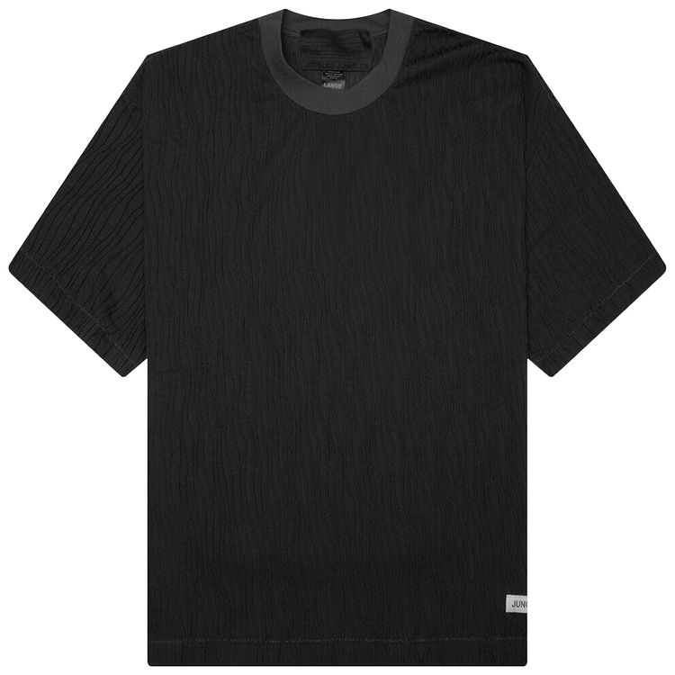 Jungles Wavy Short Sleeve Tee Grey