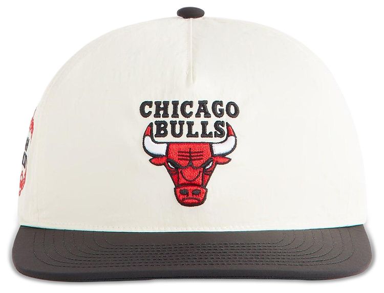 Kith x 47 For The Chicago Bulls Nylon Sl Hitch Snapback Sandrift