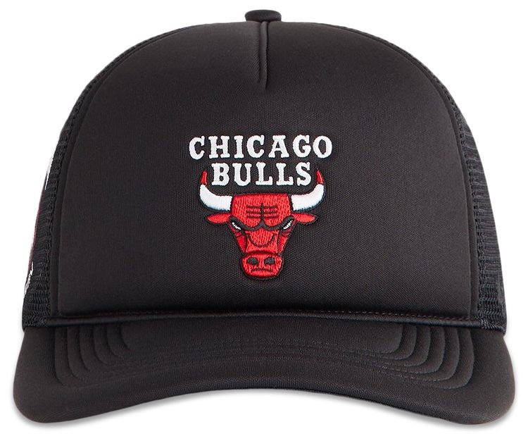 Kith x 47 For The Chicago Bulls Hitch Snapback Trucker Hat Black