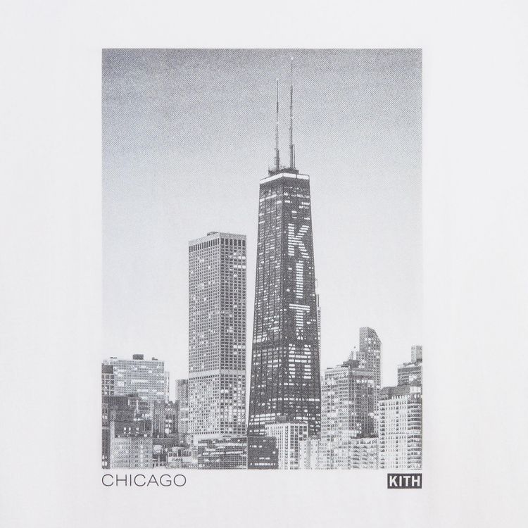 Kith Chicago HQ Tee White