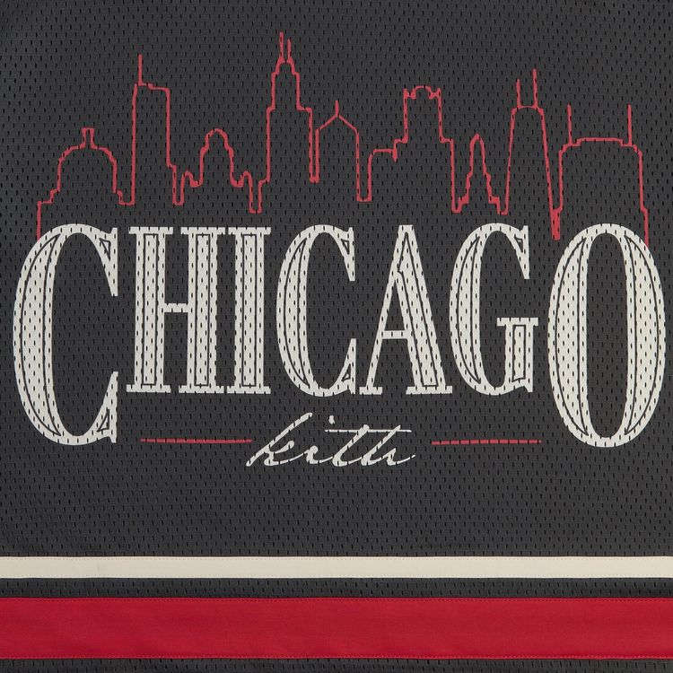 Kith Chicago Long Sleeve Malik Jersey Black
