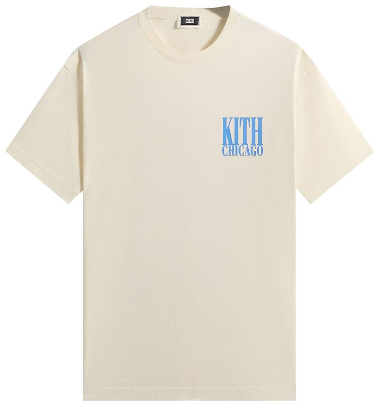 Kith Chicago Skyline Vintage Tee Silk