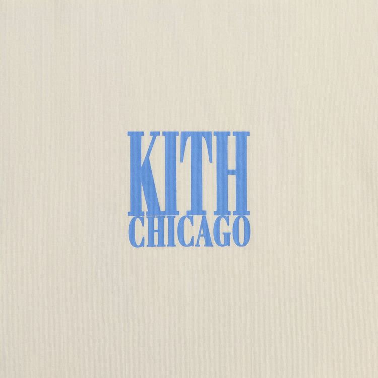 Kith Chicago Skyline Vintage Tee Silk