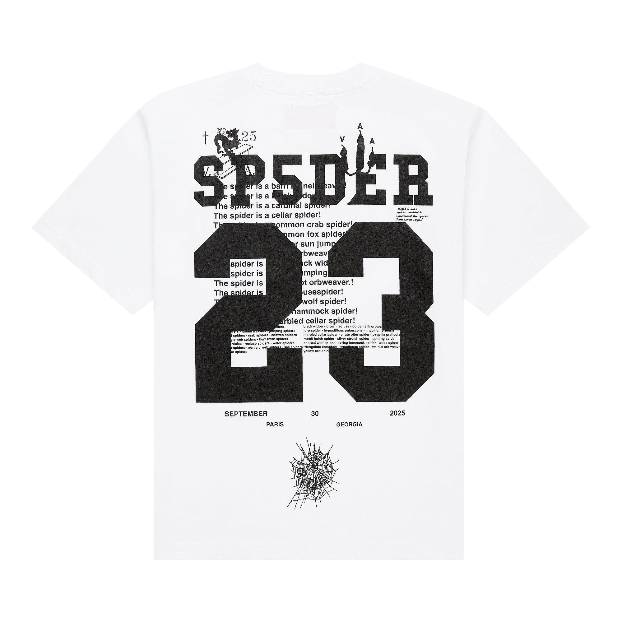 Buy Sp5der x Pyrex Tee 'White' - TE046FW25WHT | GOAT