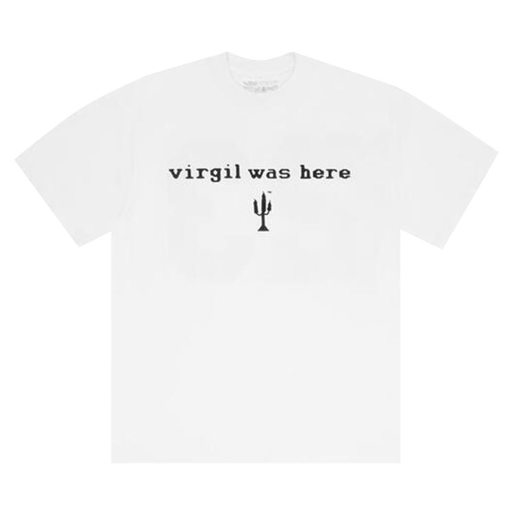 Cactus Plant Flea Market x VAA Virgil Was Here T Shirt White
