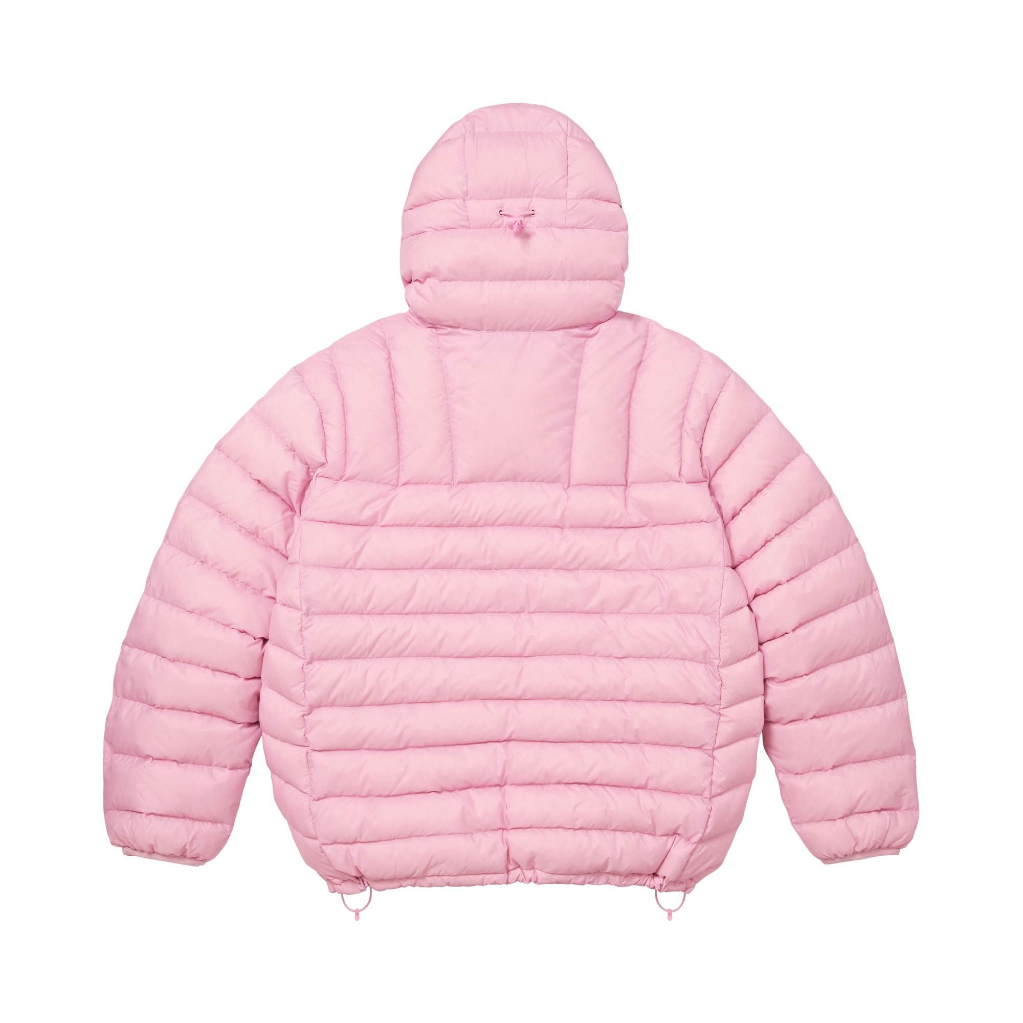 Buy Supreme Micro Down Half Zip Hooded Pullover 'Light Pink