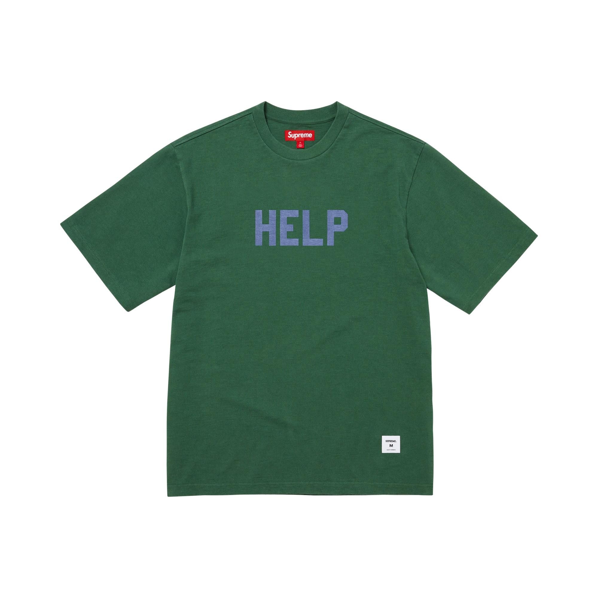 Buy Supreme Help Short-Sleeve Top 'Dark Green' - FW25KN90 DARK