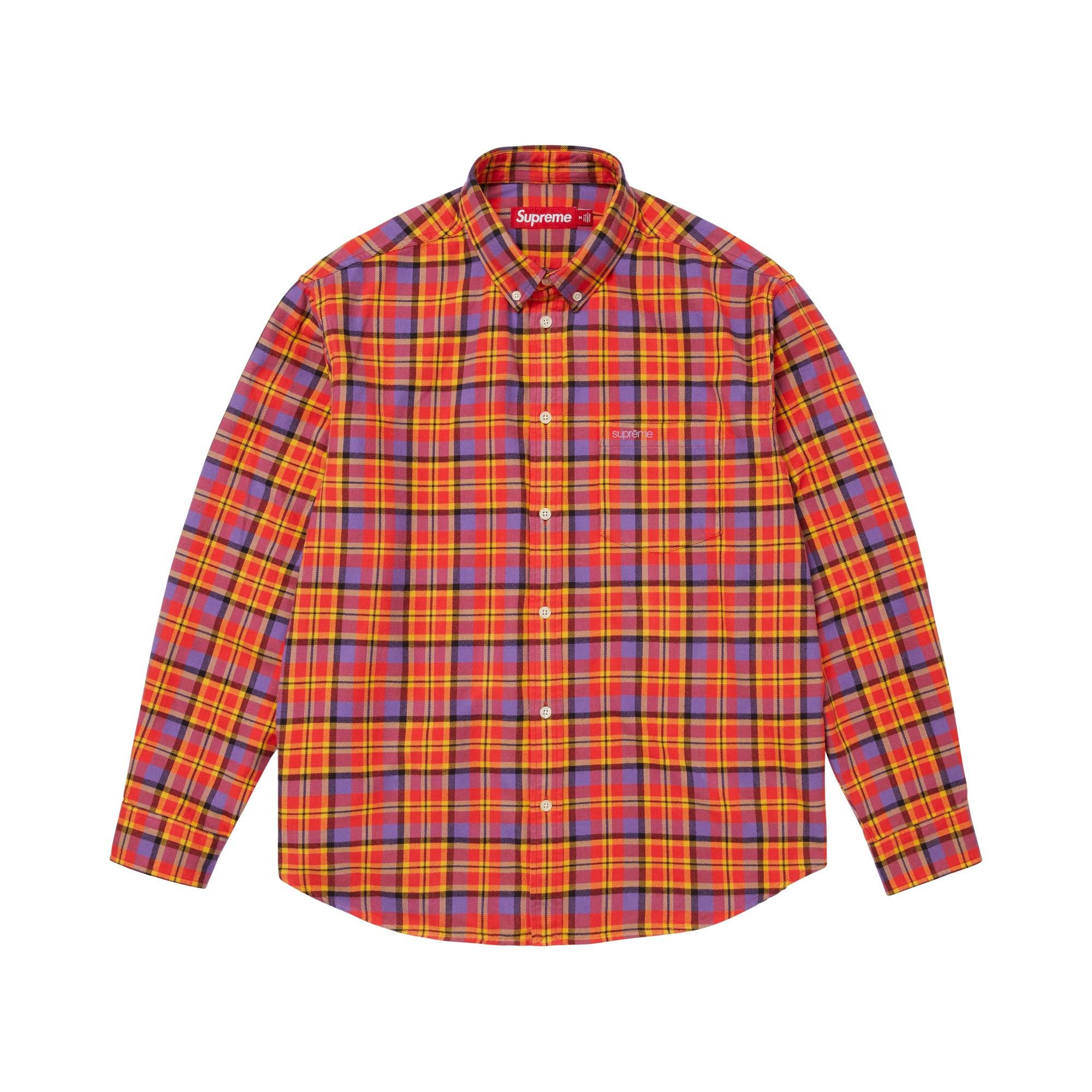 定価以下　Supreme ・Plaid Flannel Shir Supreme Plaid Flannel Shirt (FW25) Brown Men's - FW25 - US
