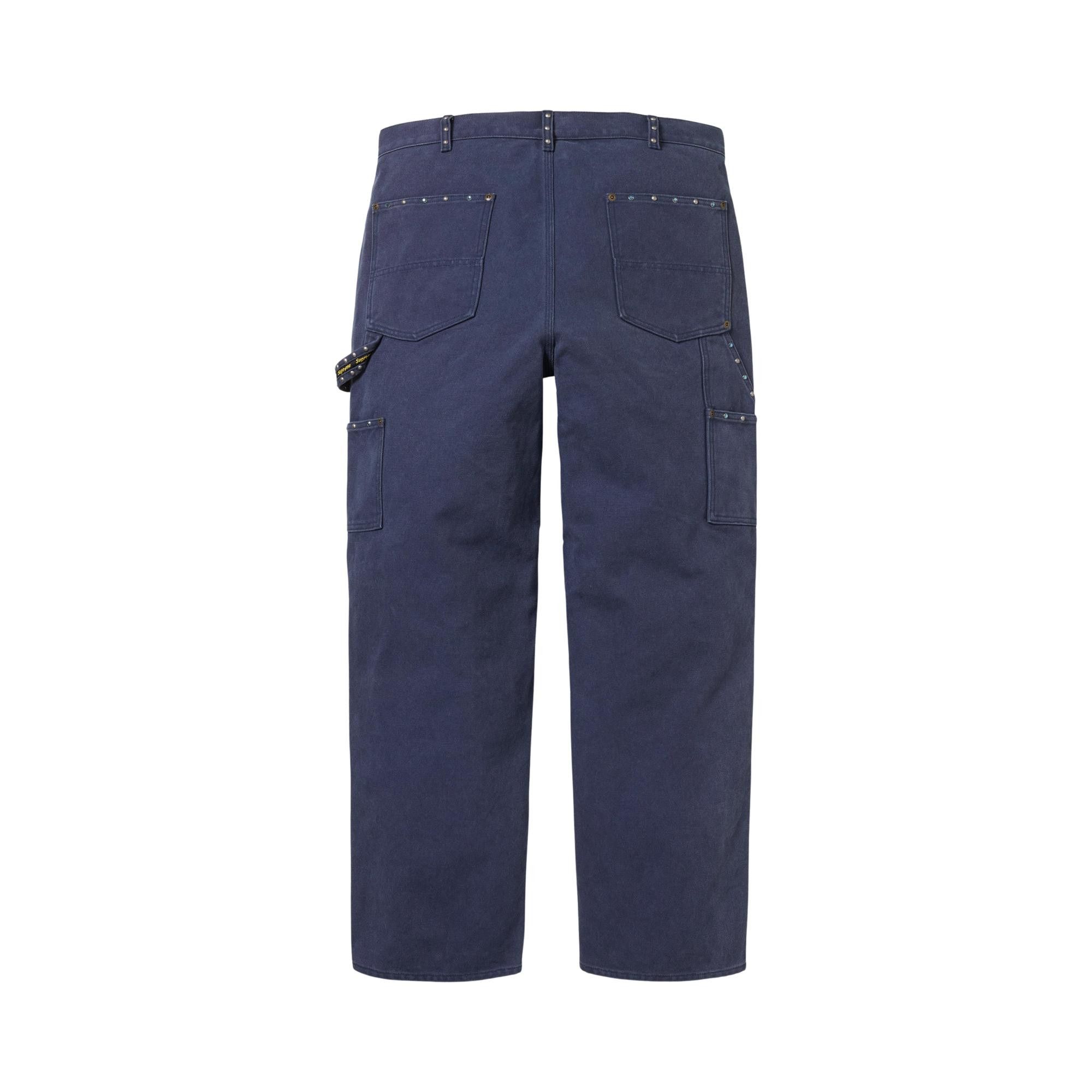 Buy Supreme x B.B. Simon Quilted Double Knee Painter Pant 'Navy