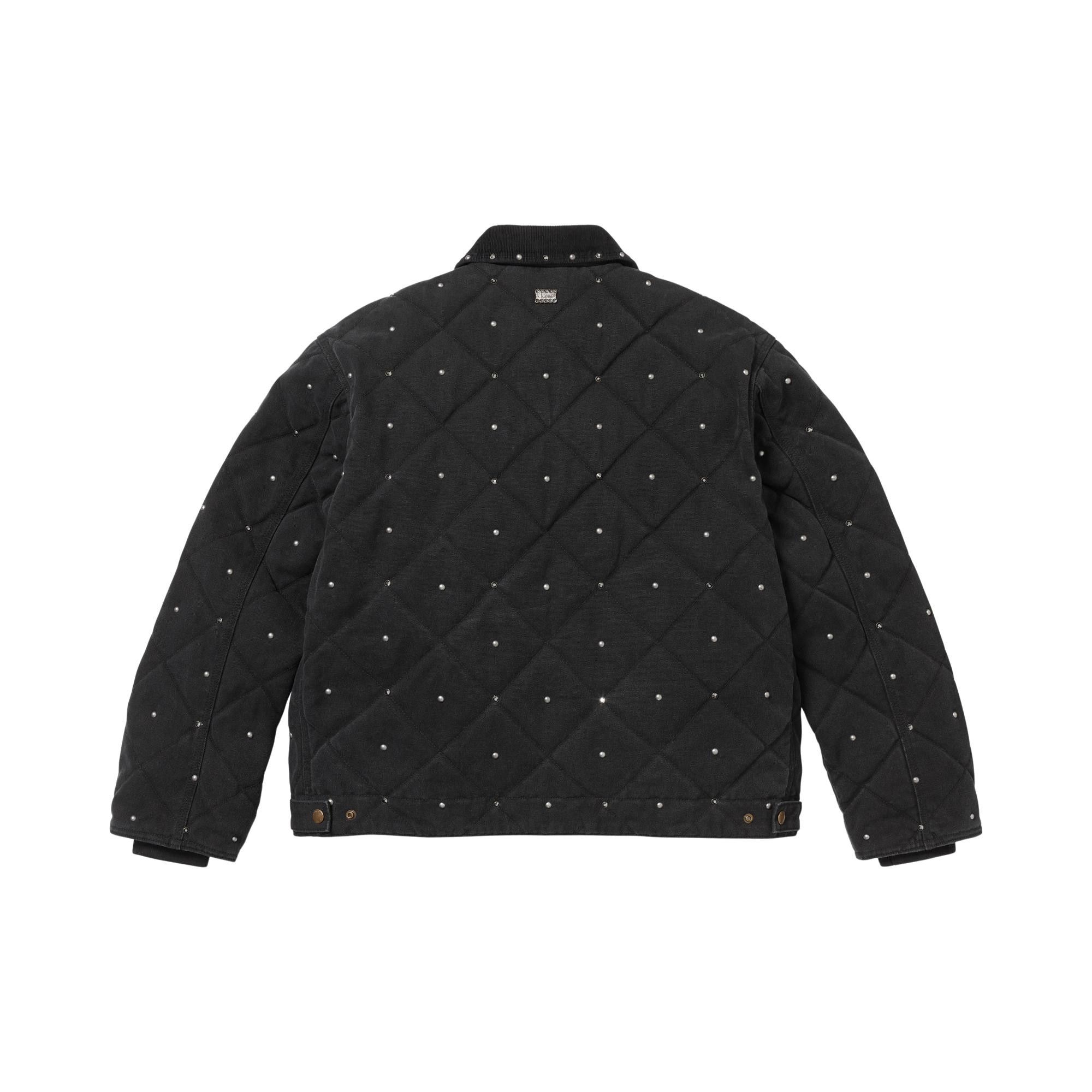 Buy Supreme x B.B. Simon Quilted Work Jacket 'Black' - FW25J89