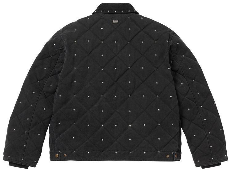 Supreme x BB Simon Quilted Work Jacket Black