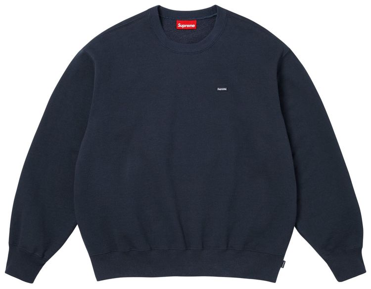 Supreme Small Box Crewneck Navy