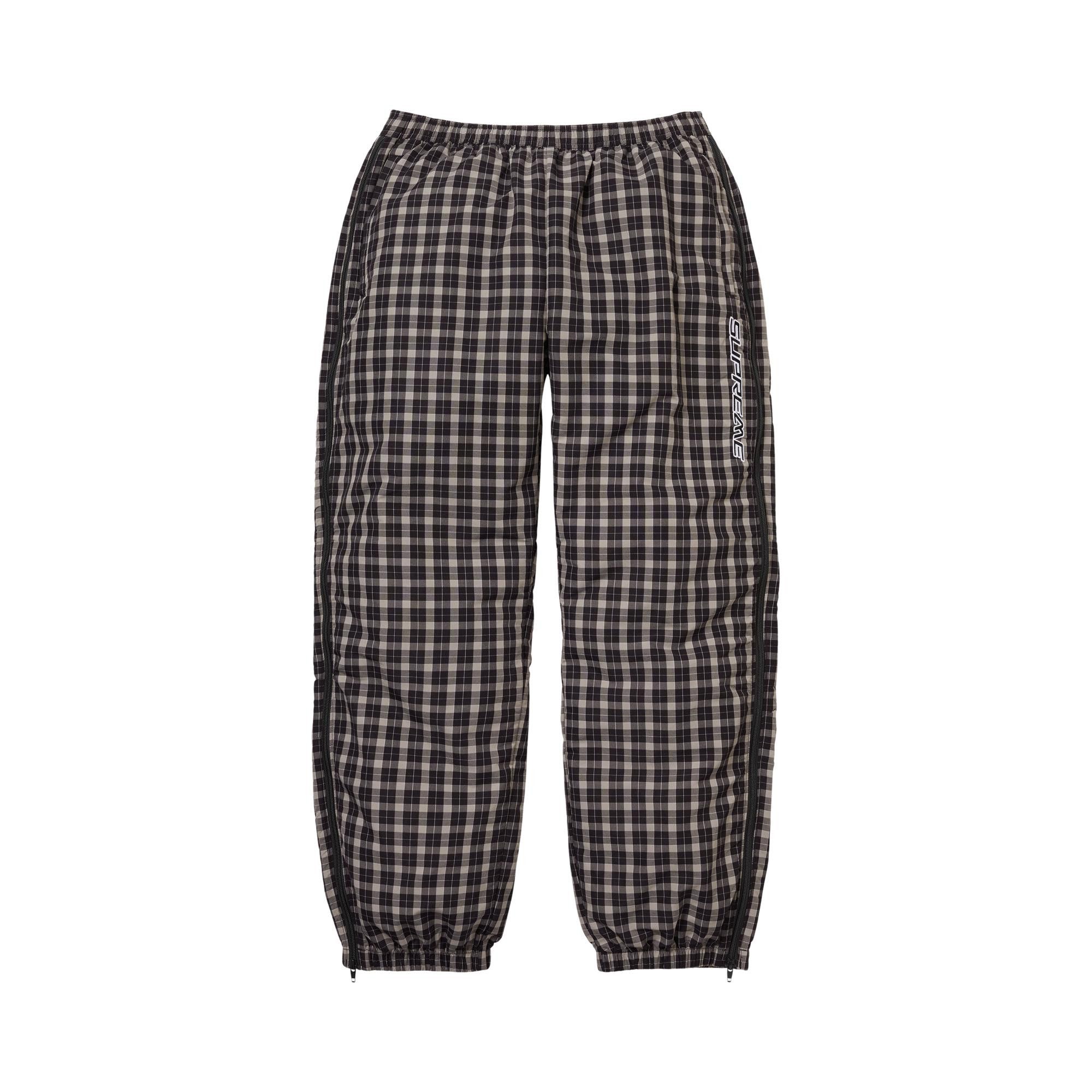 【M】 Supreme Plaid Warm Up Pant Supreme Plaid Warm Up Pant (FW25) - $158
