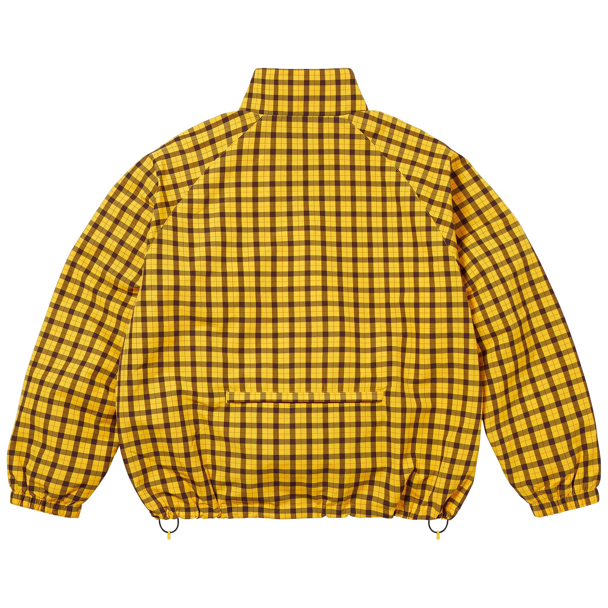 Buy Supreme Plaid Track Jacket 'Yellow' - FW25J96 YELLOW | GOAT