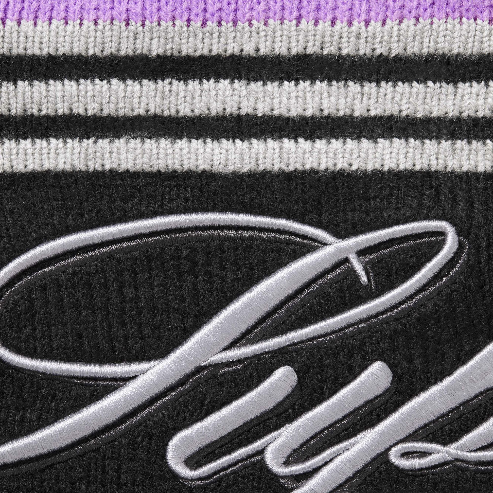 25AW Supreme Script Stripe Half ニットXL Supreme Script Stripe Half Zip ニットXL - メルカリ