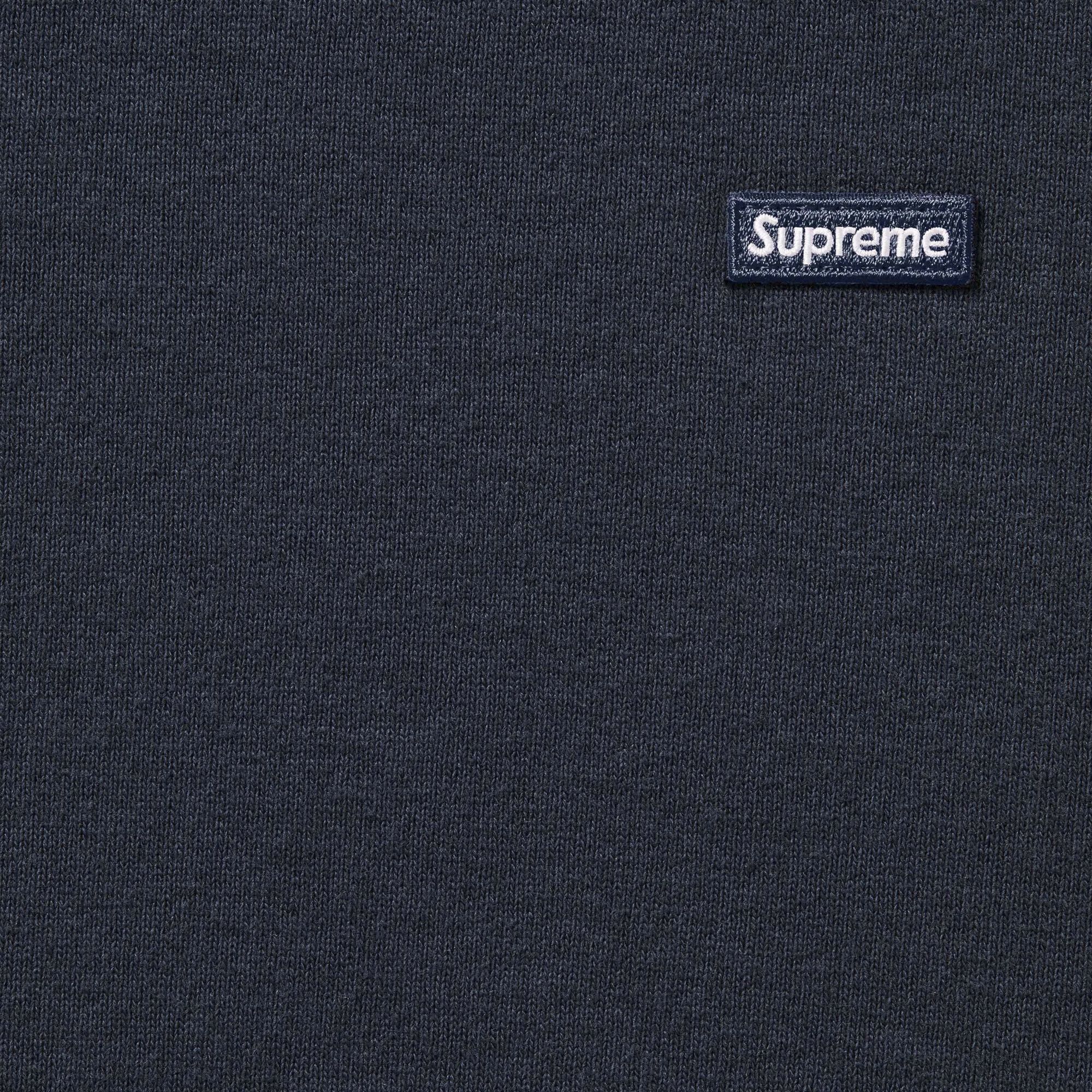 Buy Supreme Small Box Crewneck 'Navy' - FW25SW7 NAVY | GOAT CA