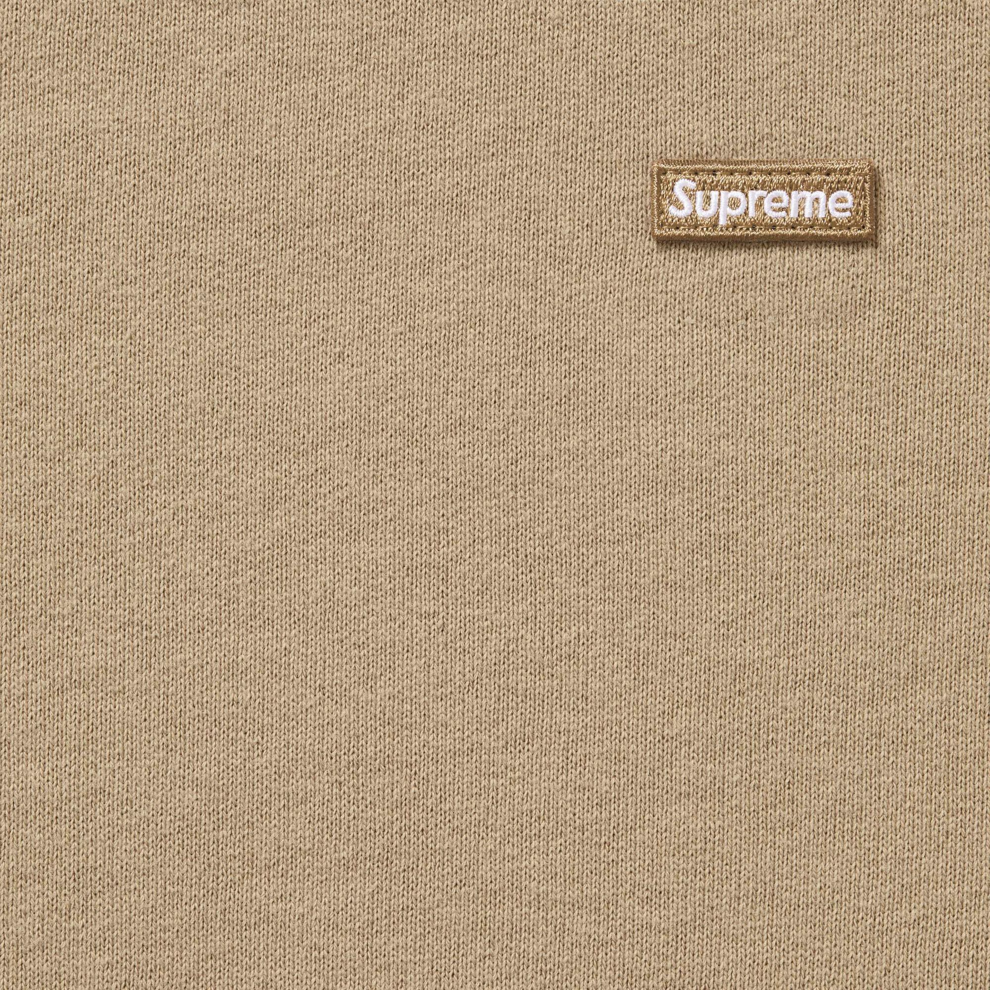 Buy Supreme Small Box Crewneck 'Tan' - FW25SW7 TAN | GOAT