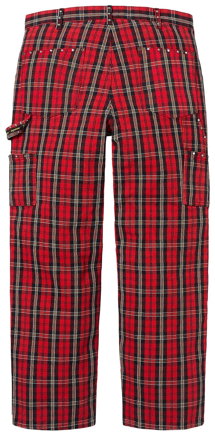 Supreme x BB Simon Quilted Double Knee Painter Pant Plaid