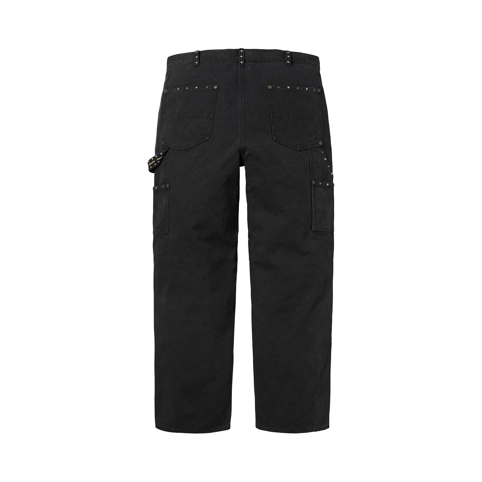 Buy Supreme x B.B. Simon Quilted Double Knee Painter Pant 'Black