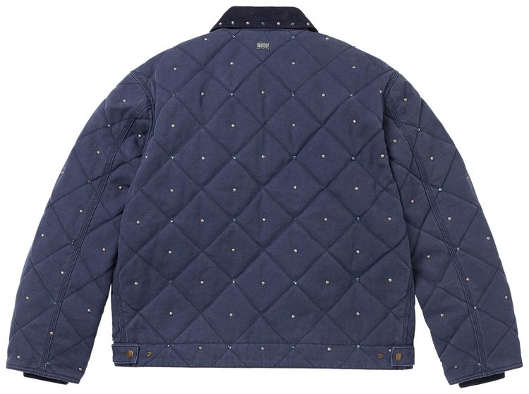 Supreme x BB Simon Quilted Work Jacket Navy