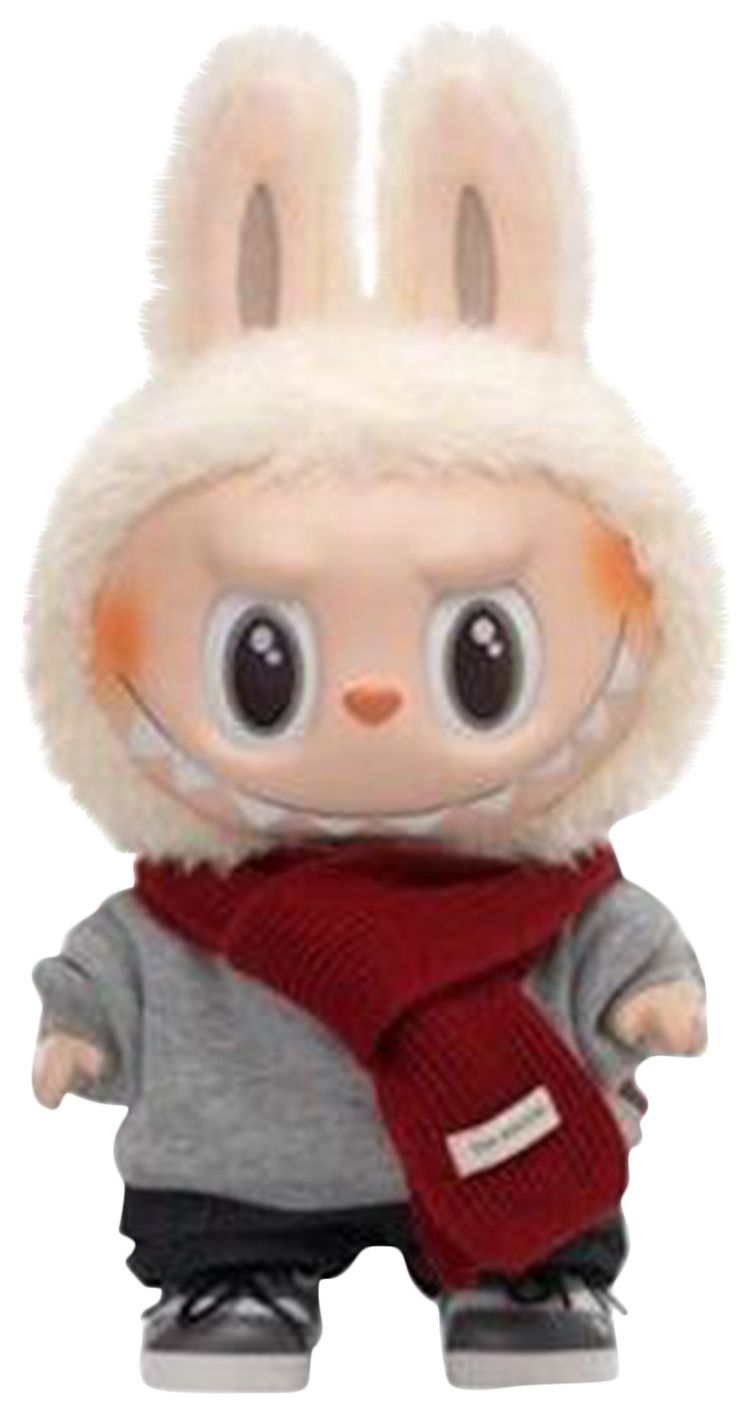 Pop Mart Labubu Walk by Fortune Figure White
