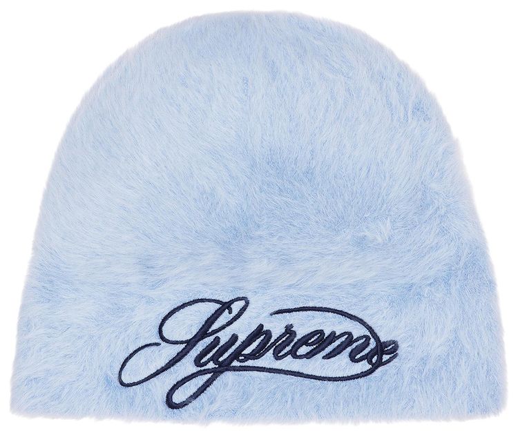 Supreme x Kangol Furgora Script Beanie Light Blue