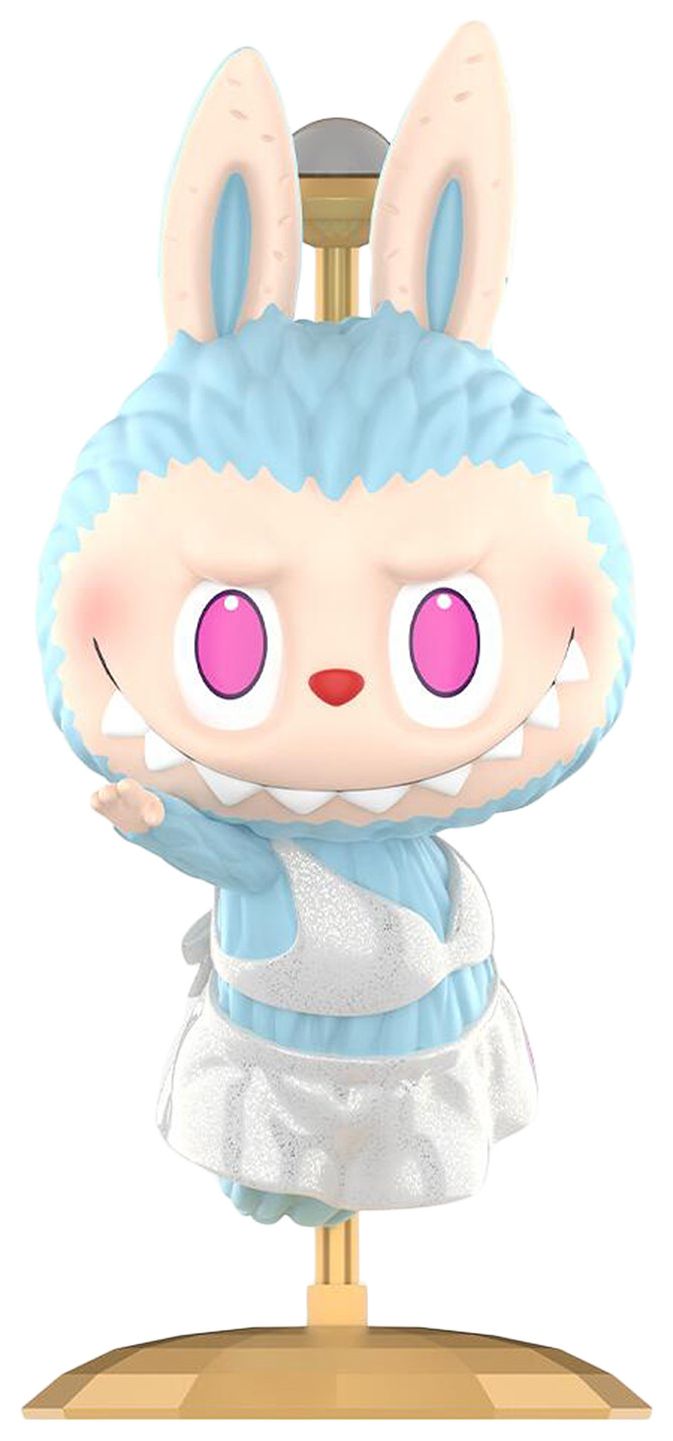 Pop Mart Labubu THE MONSTERS Rhythmic Gymnastics Figure Blue