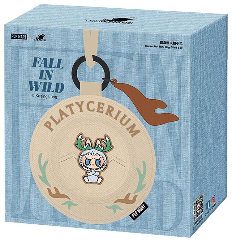 Pop Mart Labubu THE MONSTERS Fall in Wild Series Bucket Hat Mini Bag Single Blind Box Mystery