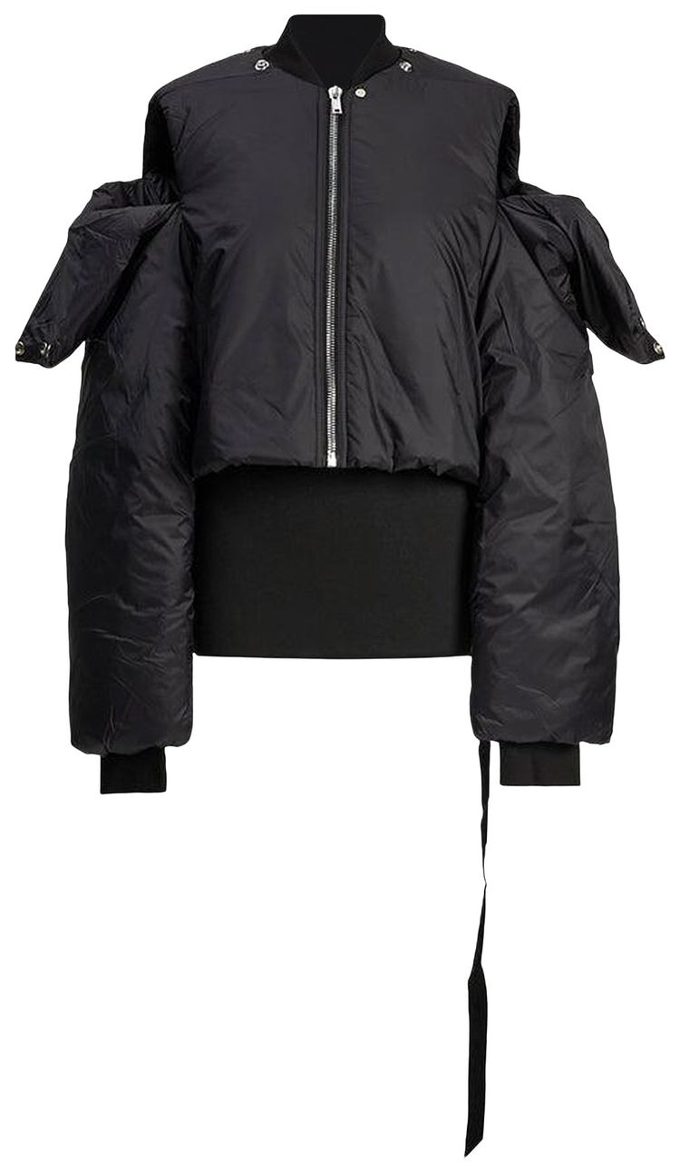 Rick Owens DRKSHDW Convertible Jacket Black