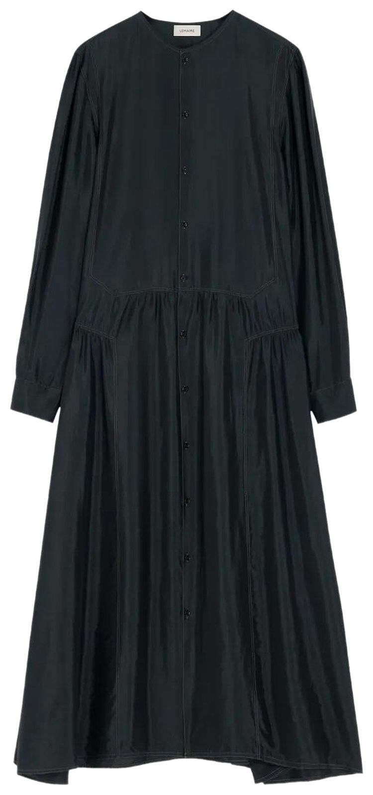 Lemaire Buttoned Dress Black