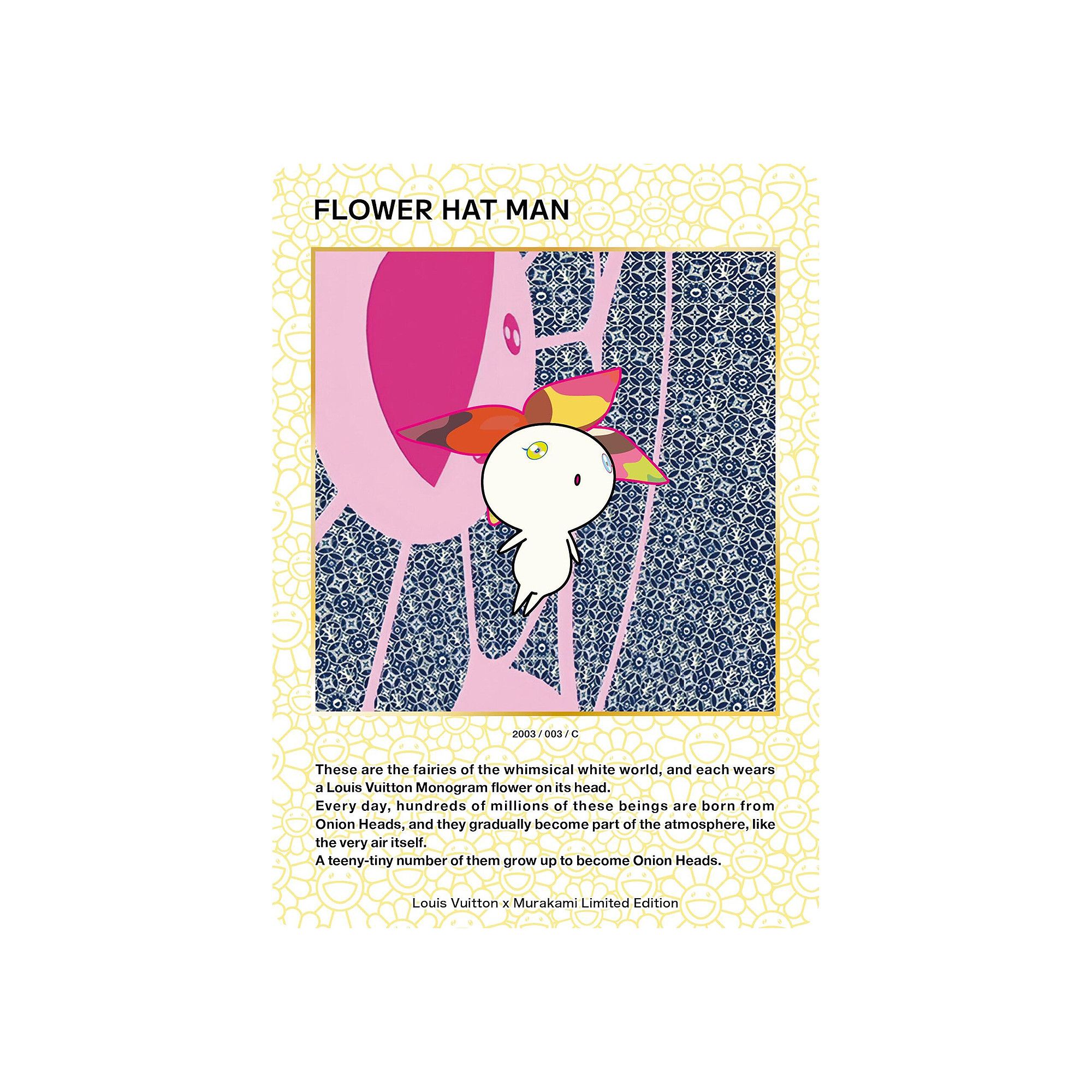 Buy Louis Vuitton x Takashi Murakami Flower Hat Man Collectible