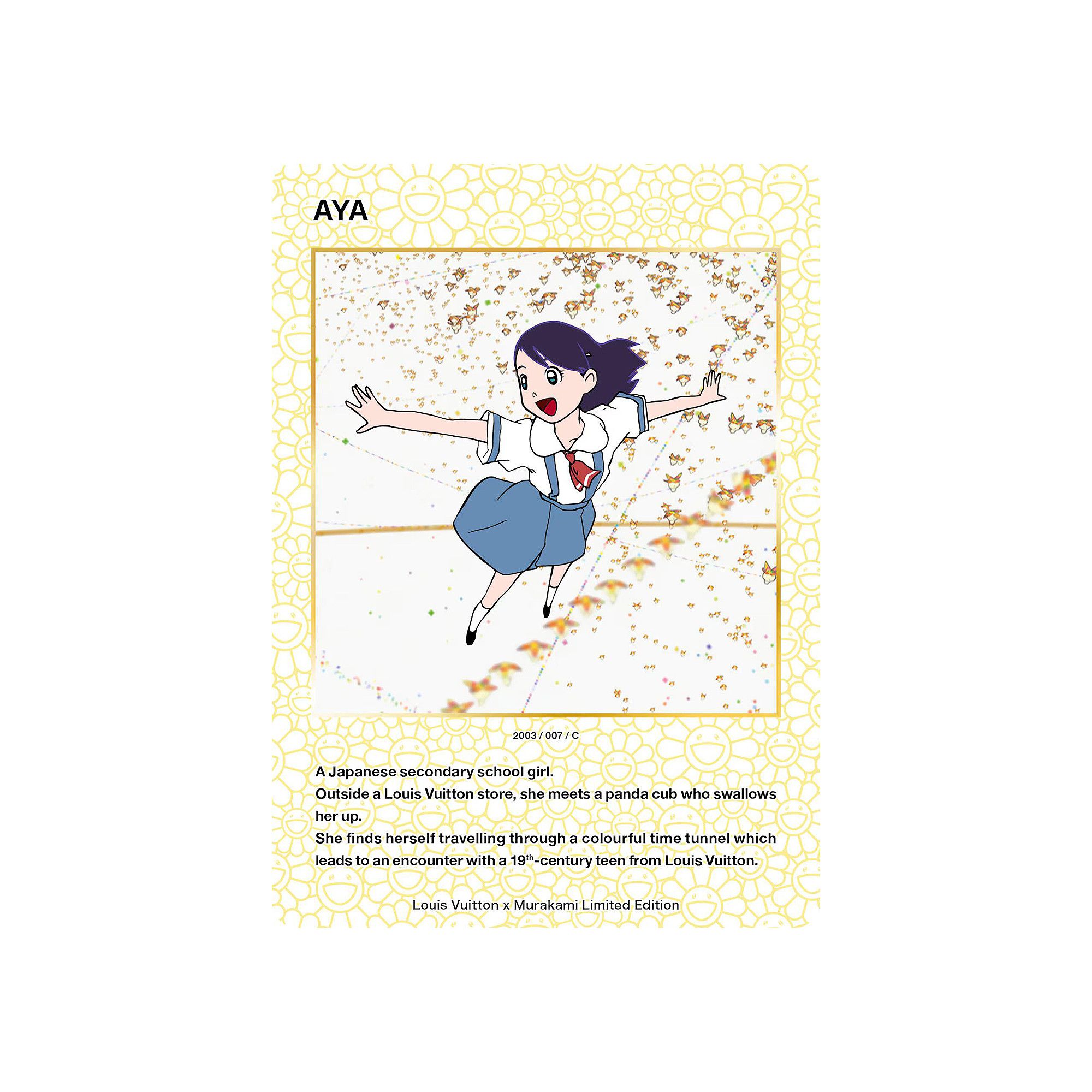 Buy Louis Vuitton x Takashi Murakami Aya Collectible Trading Cards