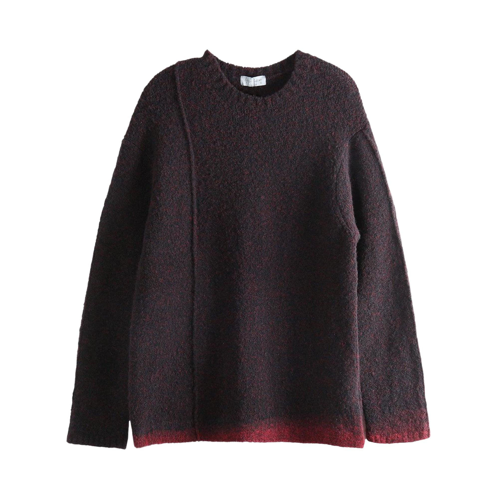 Buy Yohji Yamamoto Pour Homme Gradation Round Neck PO Top 'Black