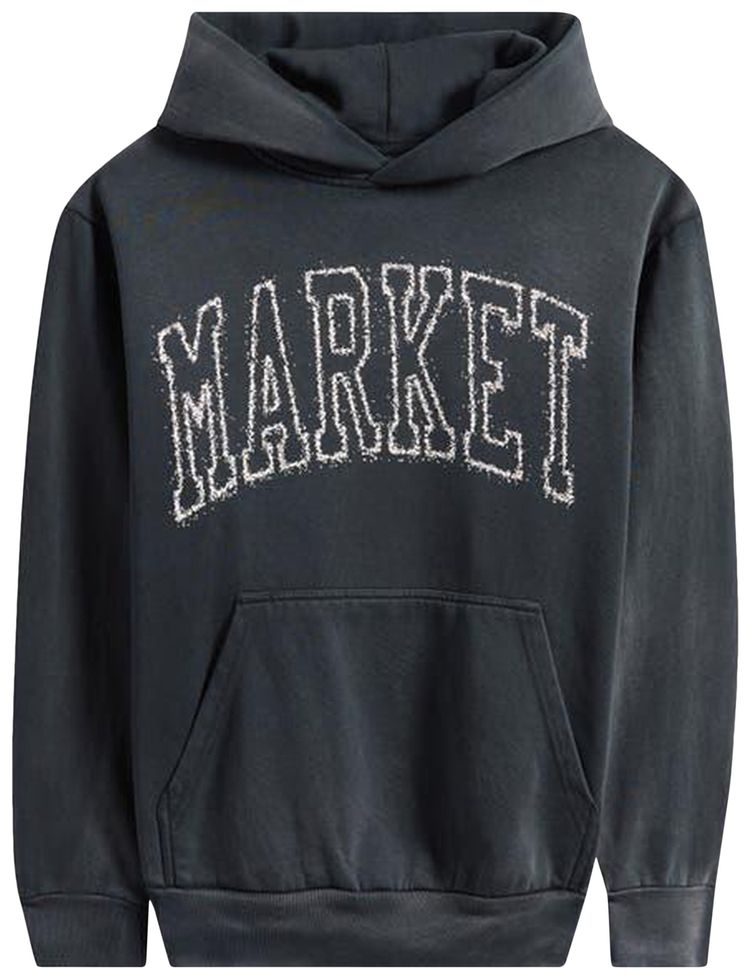 Market Vintage Arc Hoodie Black