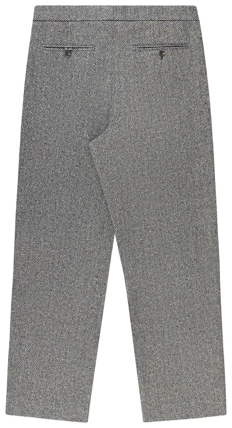 Aime Leon Dore Birdseye Single Pleated Trouser Navy x White