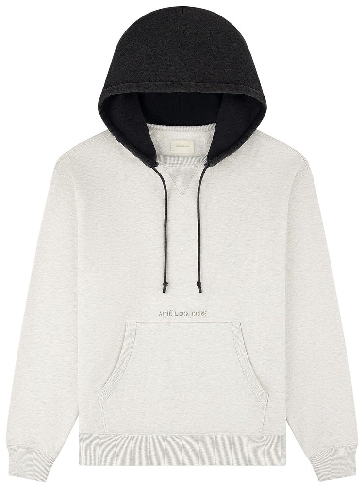 Aime Leon Dore Dock Hoodie Oatmeal Melange