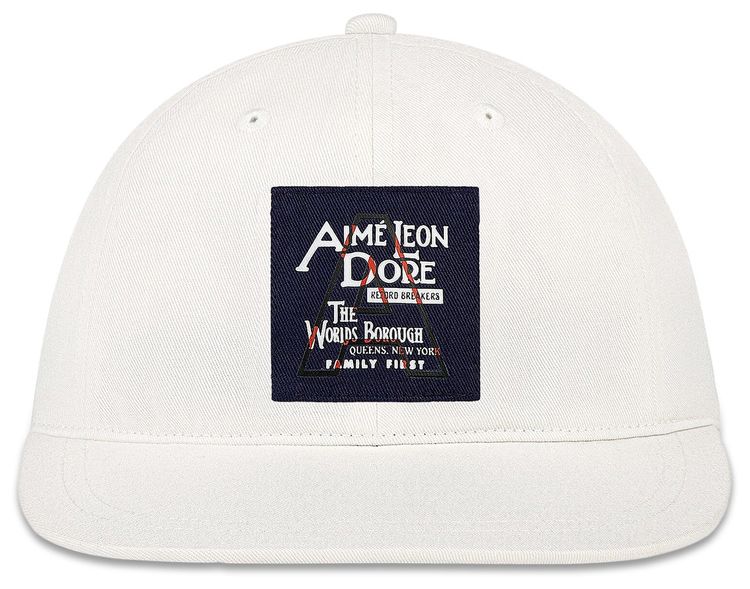 Aime Leon Dore Record Breakers Wide Bill Hat Coconut Milk