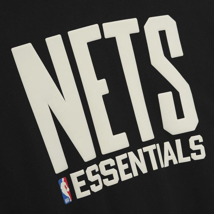 Fear of God Essentials Nets Sport Hoodie BlackWarm Heather