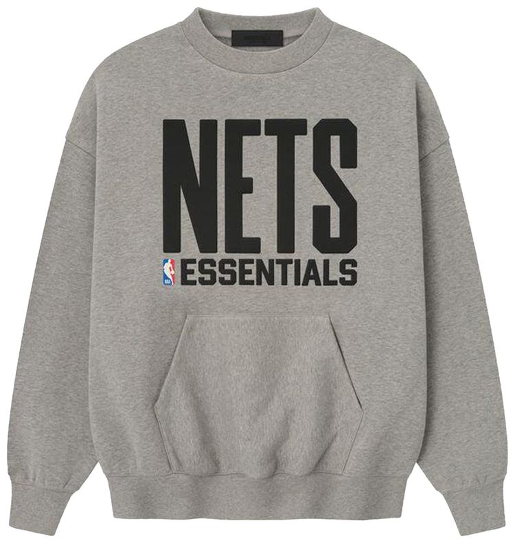 Fear of God Essentials Nets Sport Crewneck Warm Heather