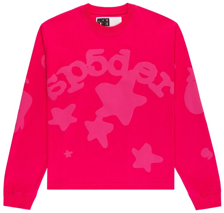 Sp5der Beluga Longsleeve Pink