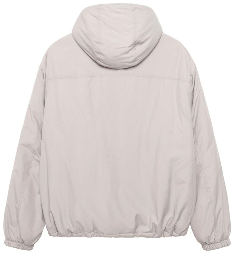 Stussy Insulated Hooded Jacket Grey