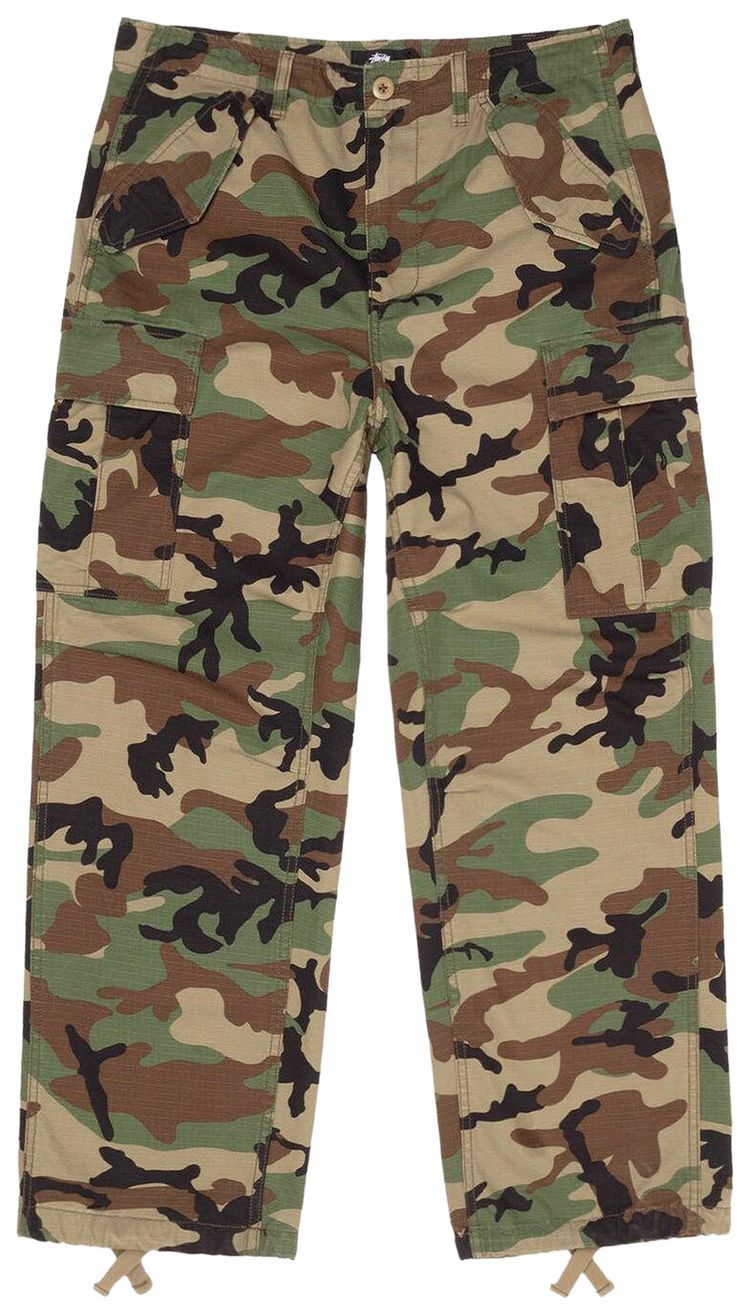 Stussy Cargo Pant Woodland Camo