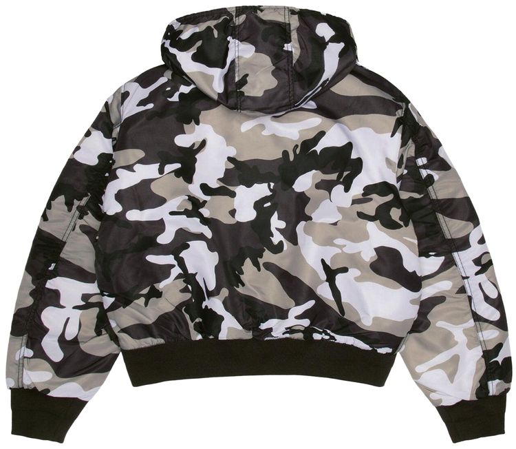 Stussy Flight Bomber Snow Camo