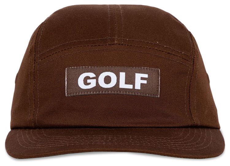 GOLF WANG Twill Camp Hat Dark Brown