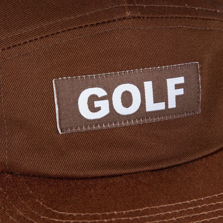 GOLF WANG Twill Camp Hat Dark Brown