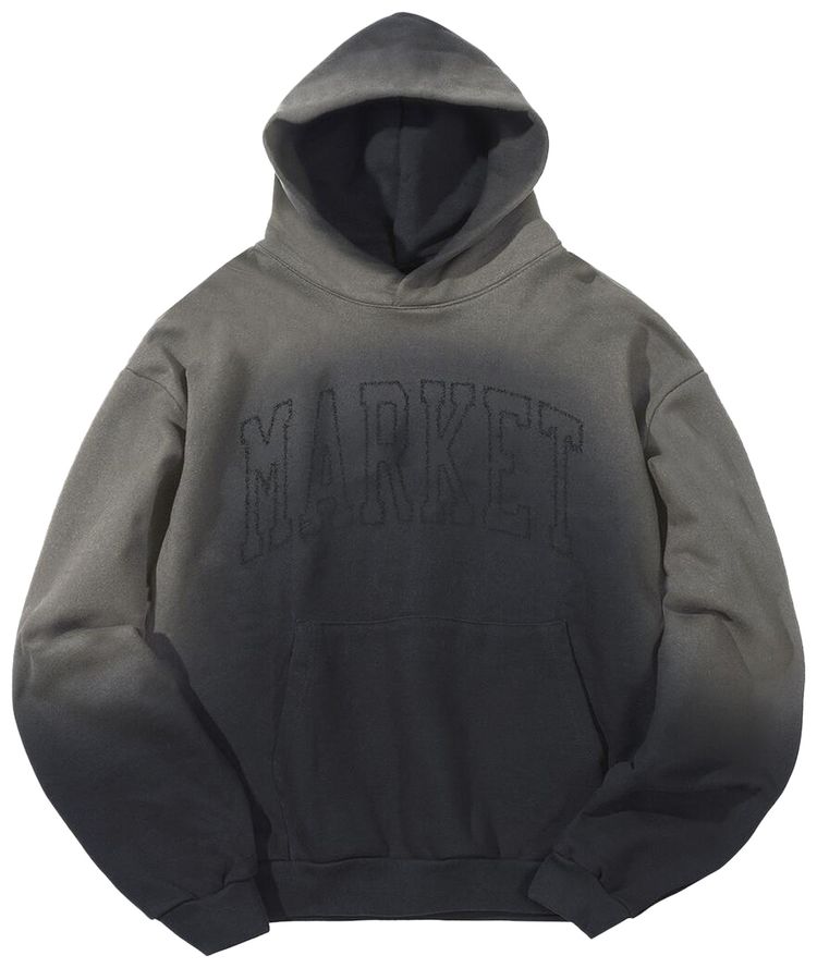 Market Vintage Arc Hoodie Pirate Black