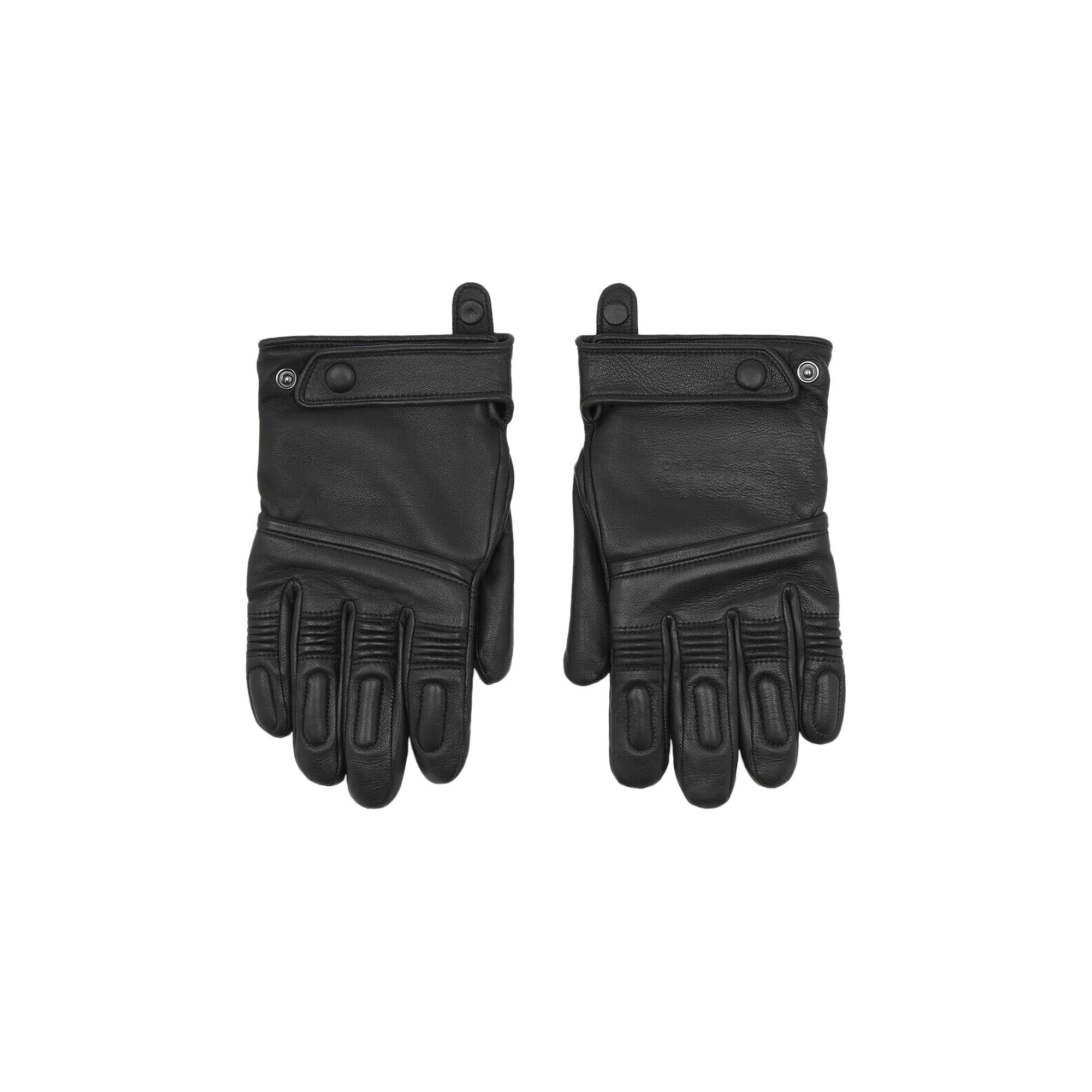 キタニタツヤ　Mステ　MM6 Buy MM6 Maison Margiela Gloves 'Black' - SH2TS0003 M07014 900 | GOAT