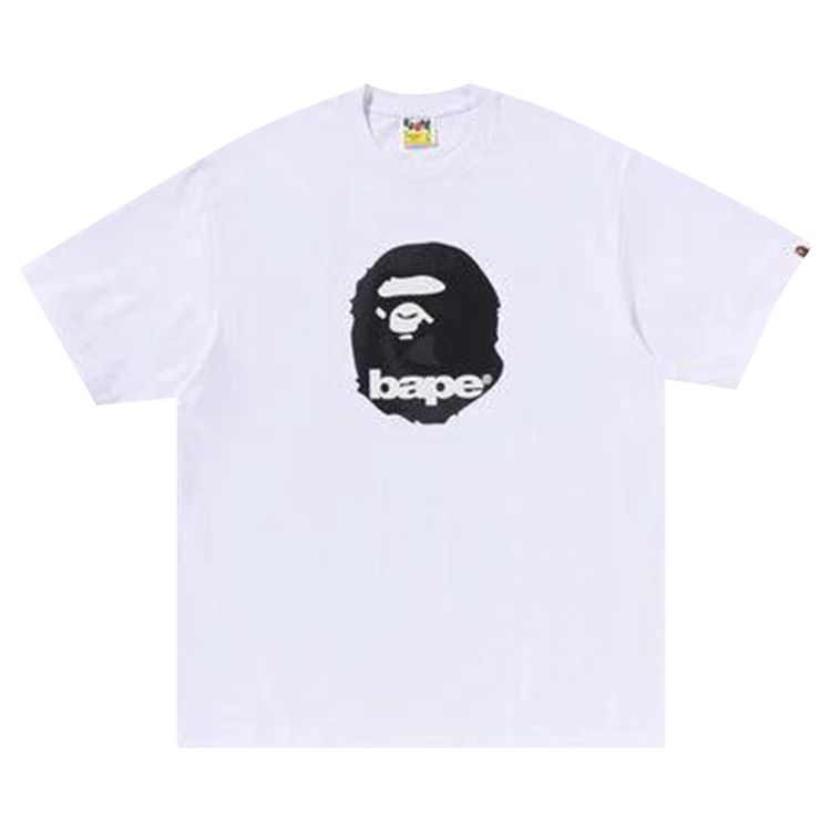 BAPE Ape Head Relaxed Fit Tee White