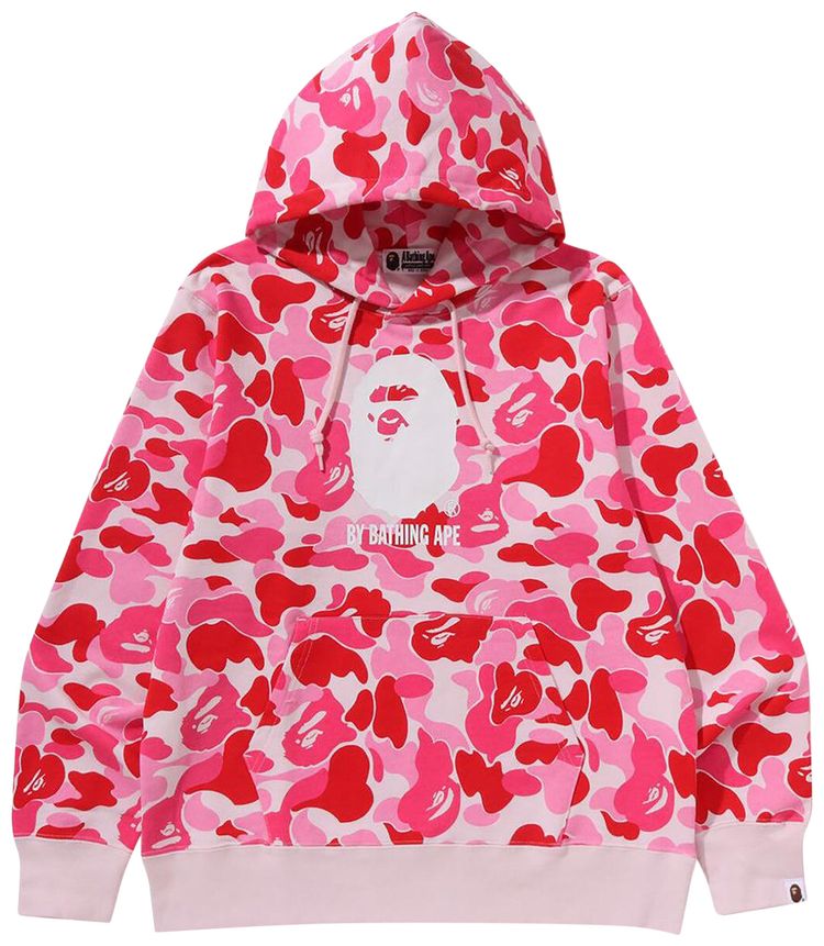 BAPE ABC Camo By Bathing Ape Pullover Hoodie Pink